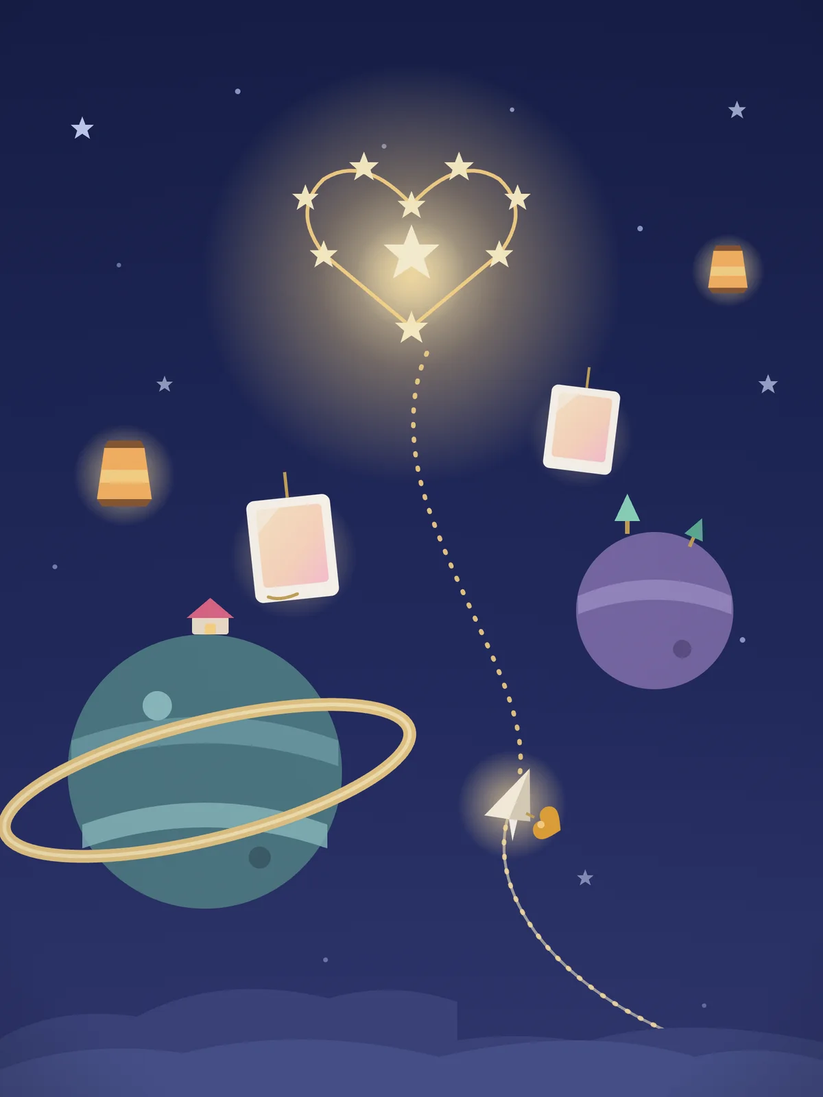 Starlit Letter poster